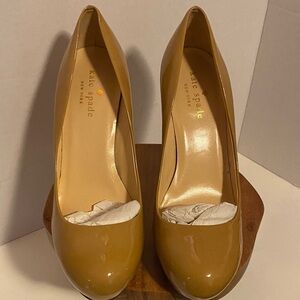 kate spade Mustard Yellow Heels
